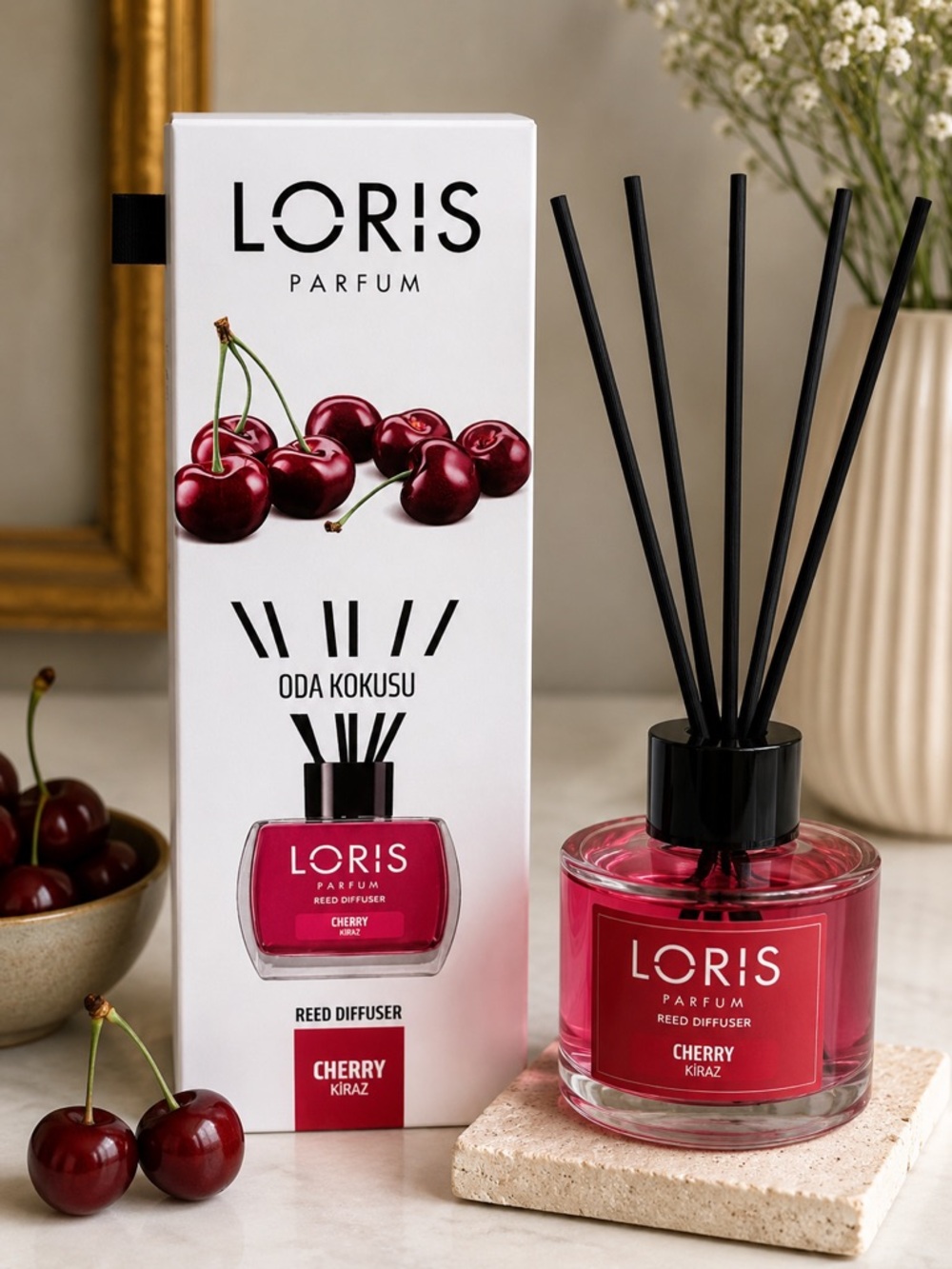Loris Parfum Melon Reed Diffuser - Orange - Picture 2 of 5